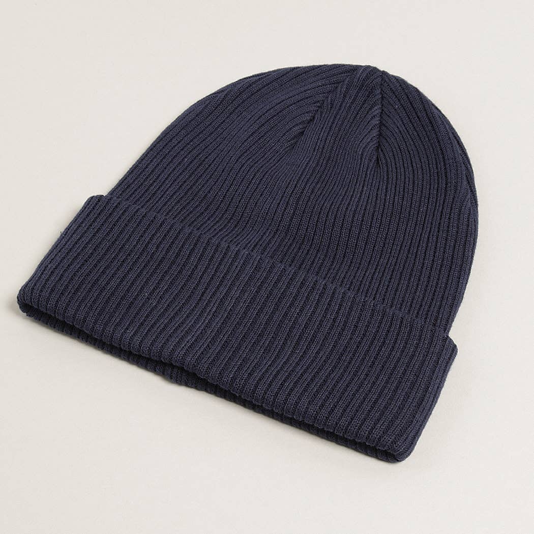 Unisex Cotton Knitted Beanies