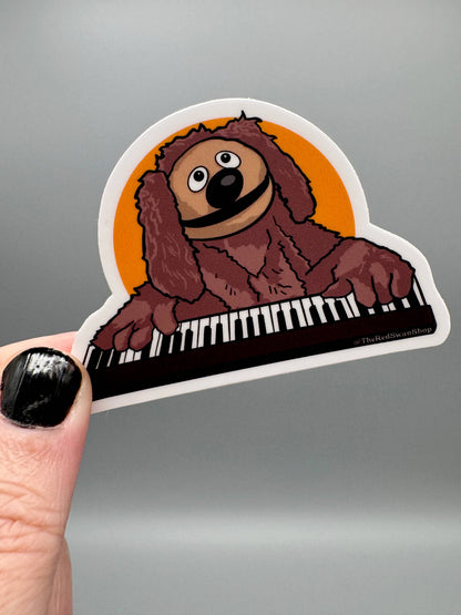 Vinyl Decal - The Muppets - Rowlf Sticker
