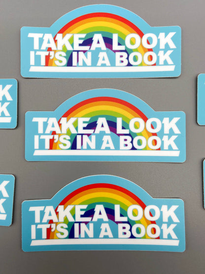 Reading Rainbow - Sticker - Take A Look