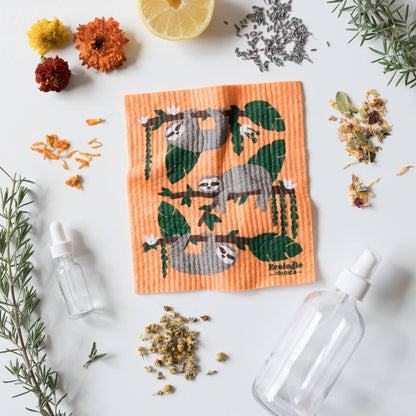 Sybil Sloth Swedish Dishcloth