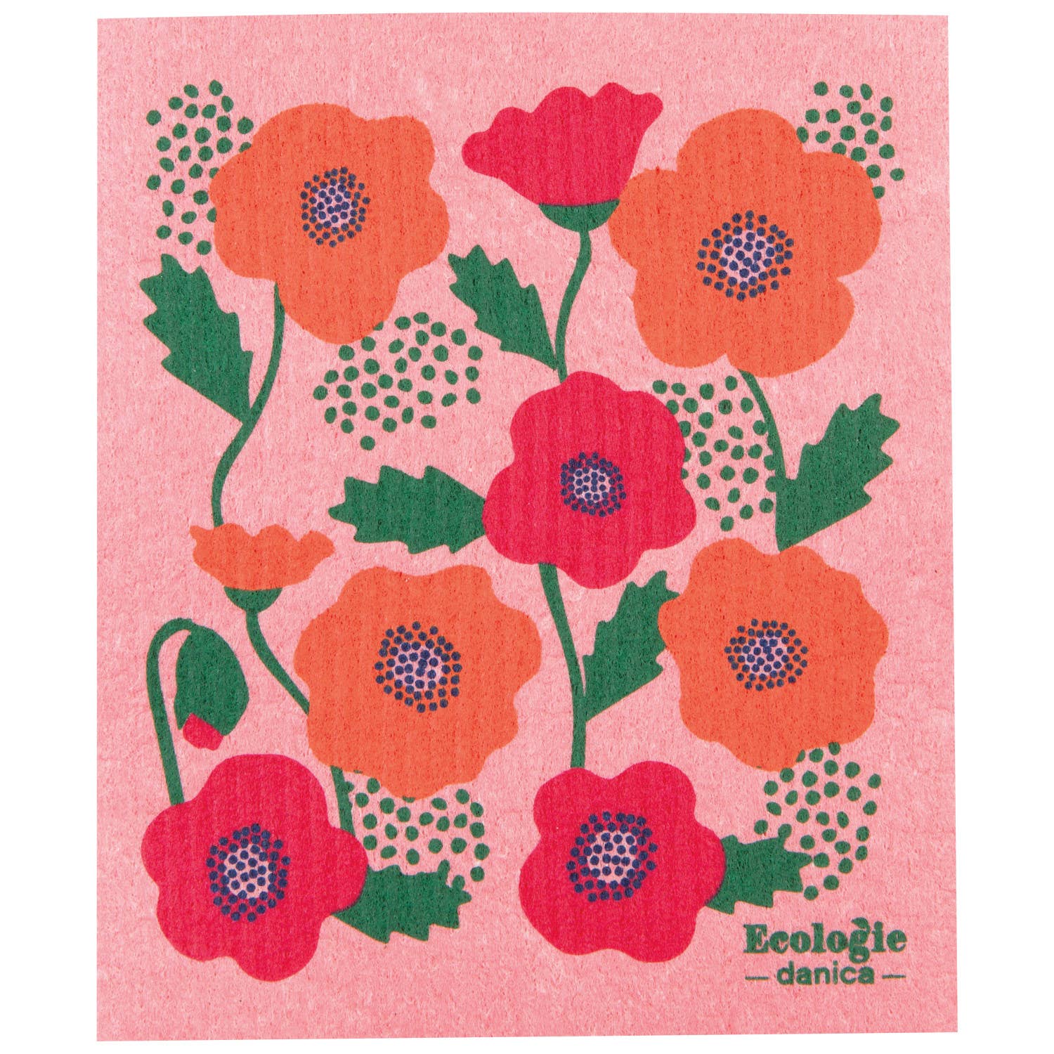 Poppy Swedish Dishcloth – Dirty Work Vintage