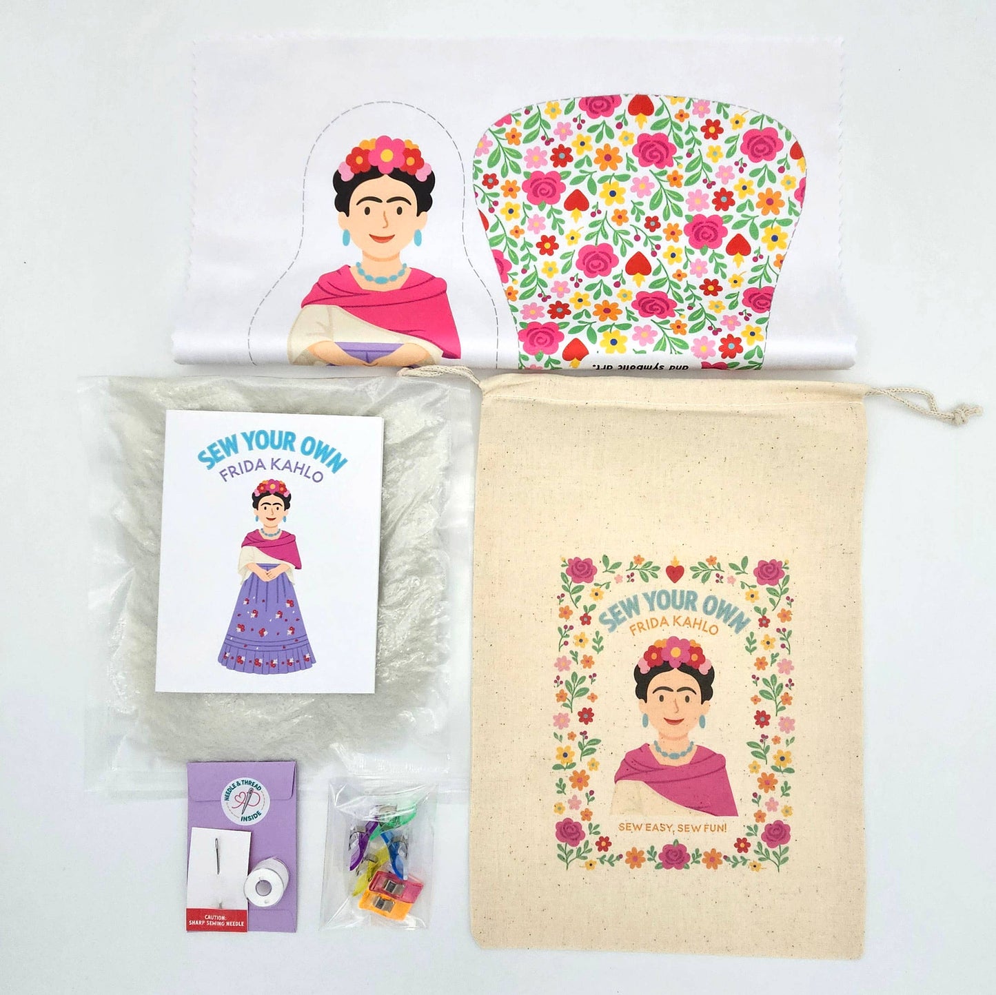 Sew Your Own Frida Kahlo Doll Kit