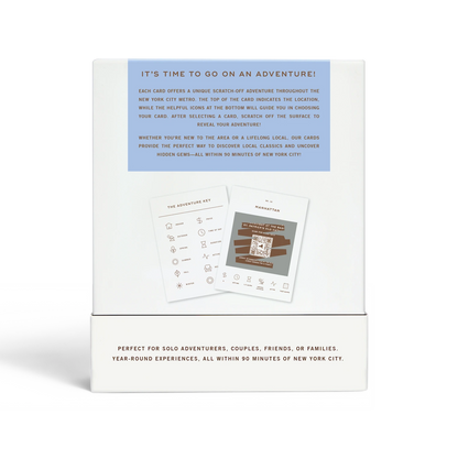 New York City Adventure Bucket List Cards