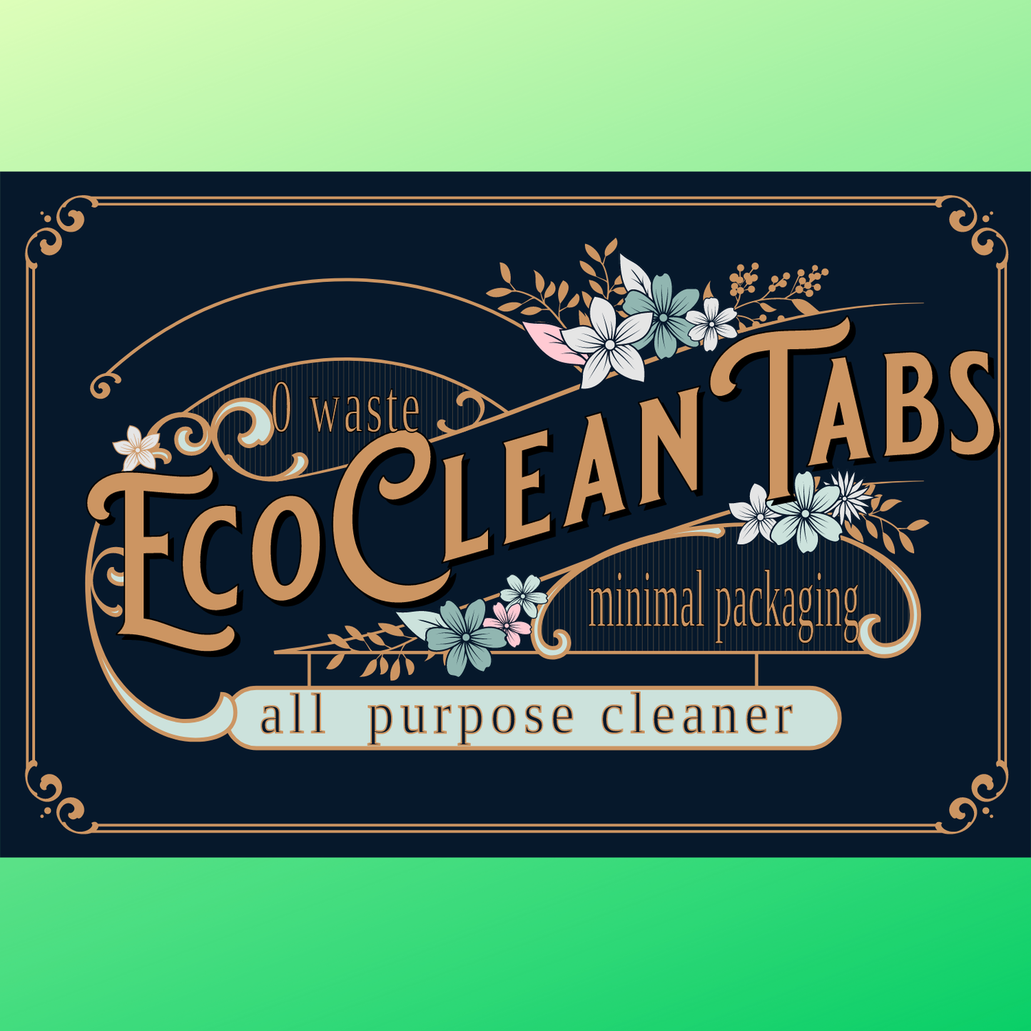 Eco Clean Tabs | zero-Waste All-Purpose Cleaner