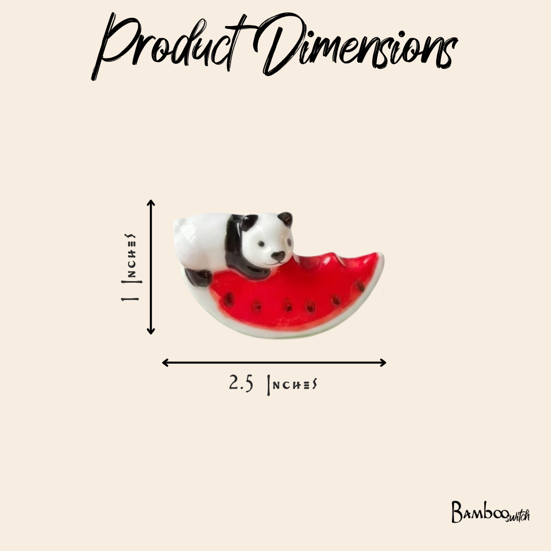 2x Watermelon Panda Chopstick Rest | Summer Bestseller | So Cute!!