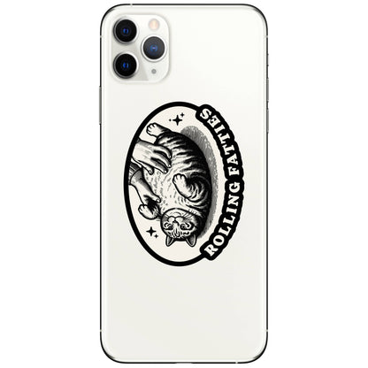 “Rolling Fatties” Fat Cat Feline Kitty Funny Humor High Quality Vinyl Sticker