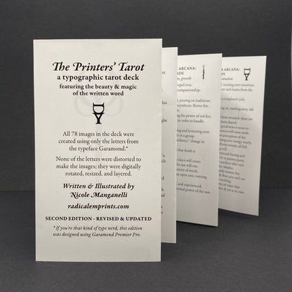 The Printers' Tarot: Second Edition
