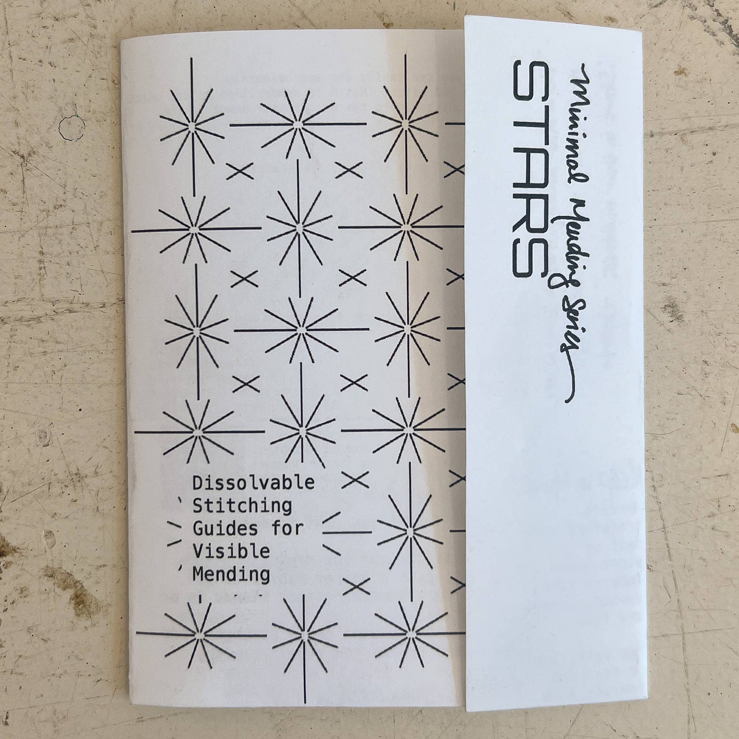 Stars - Minimal Mending + Embellishment Transfer — Visible Mending