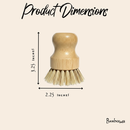 Bamboo Pot Scrubber | Kitchen | Summer Bestseller