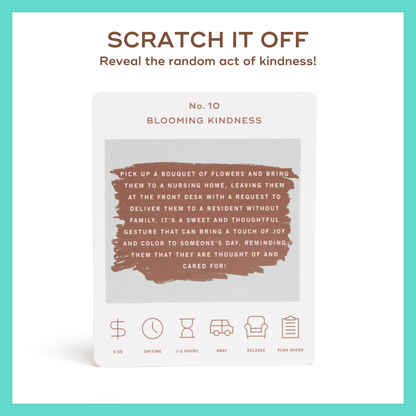 Kindness Bucket List