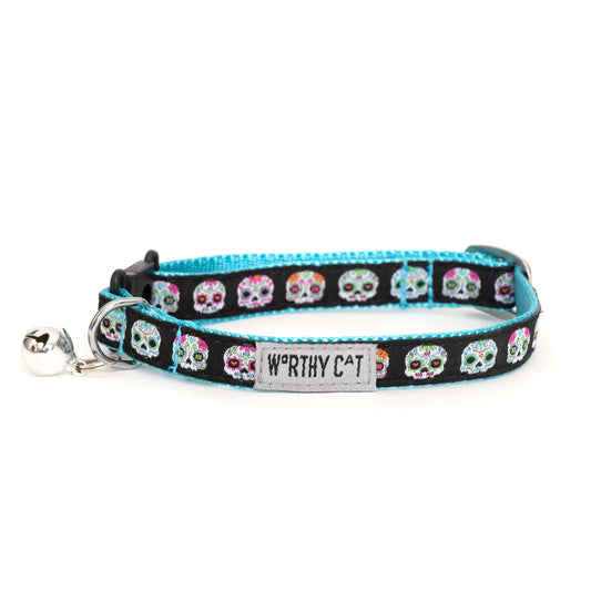 Skeletons Cat Collar | Día De Los Muertos | Day of the Dead | Halloween