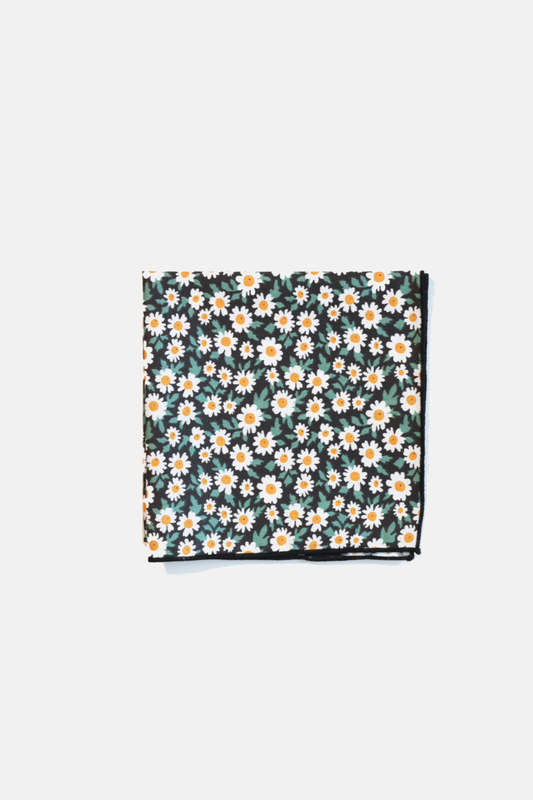 Daisy Pocket Square by Curated Basics || Gentlemen’s Accessories