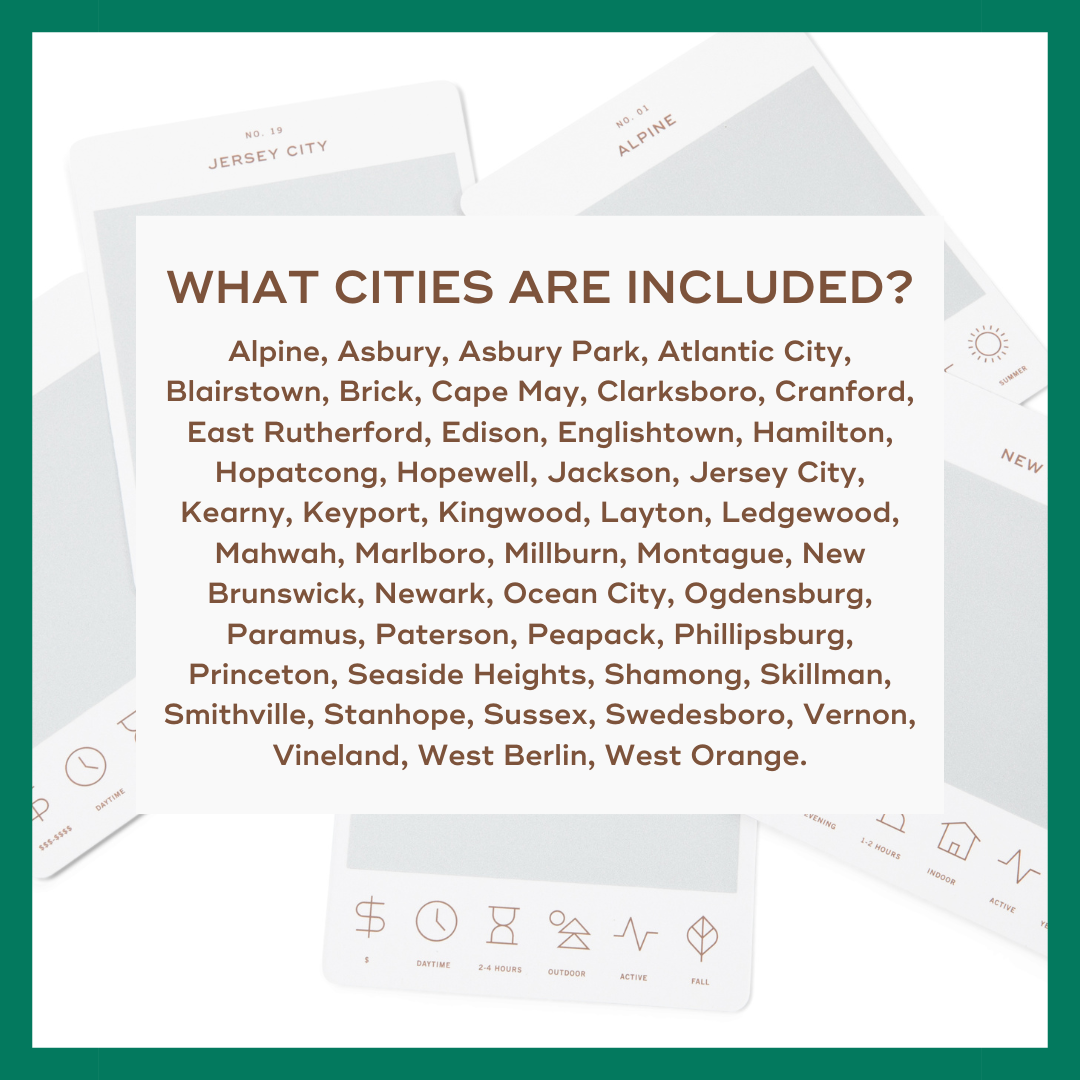 New Jersey Adventure Bucket List