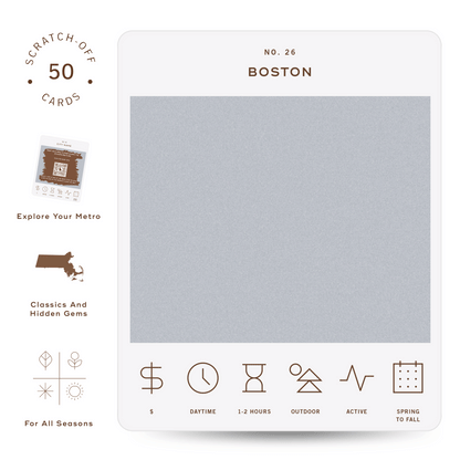 Boston Adventure Bucket List