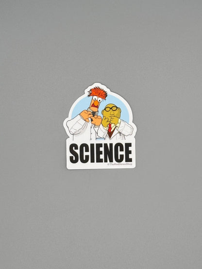 The Muppets - Bunsen and Beaker Sticker - Vinyl Decal
