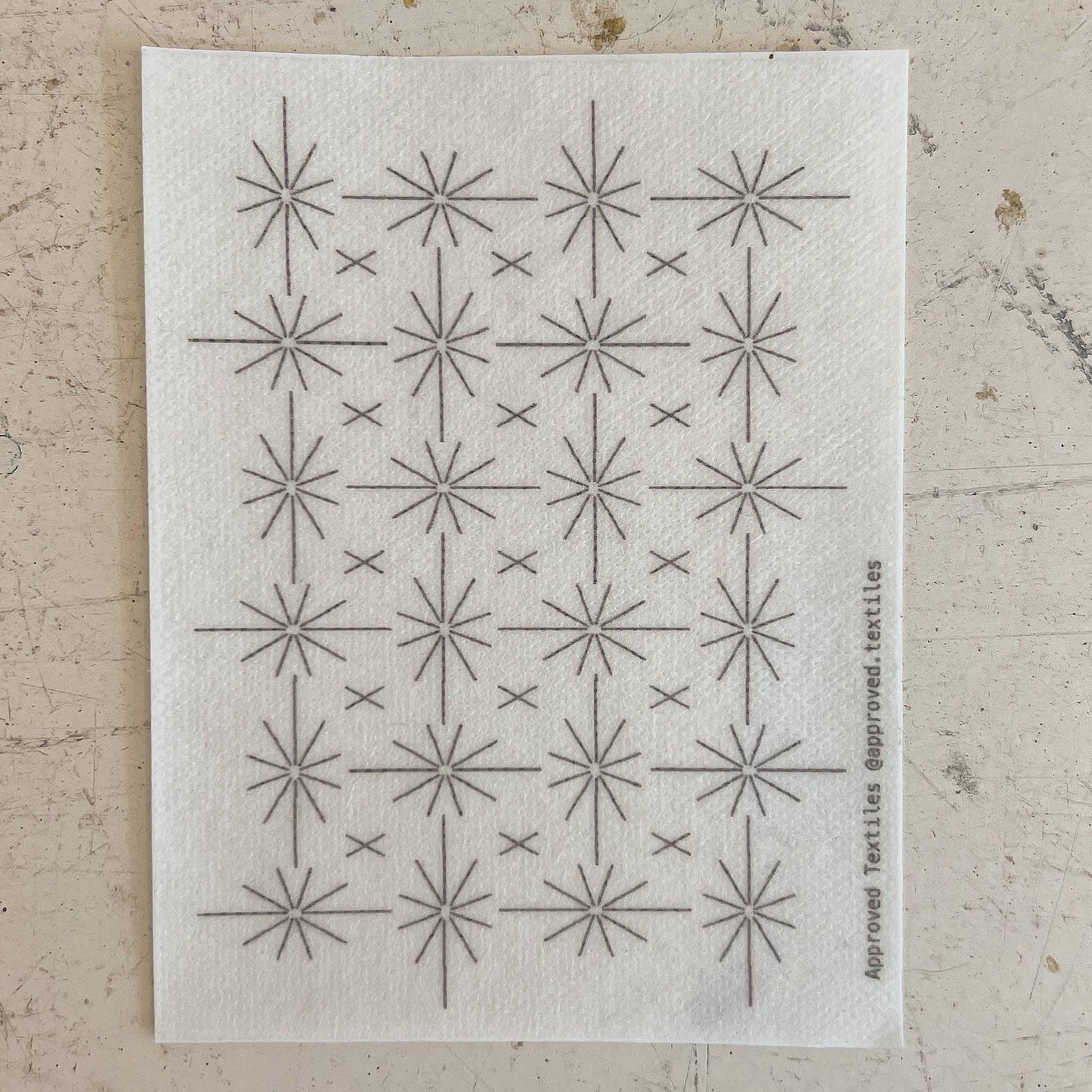 Stars - Minimal Mending + Embellishment Transfer — Visible Mending