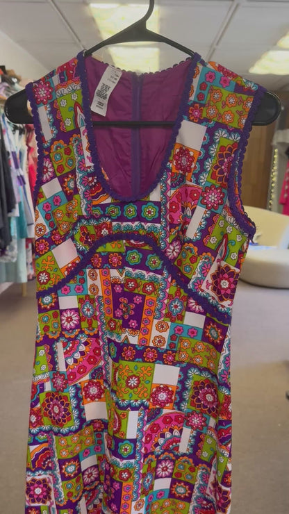 Vintage 60s/70s Maxi Dress